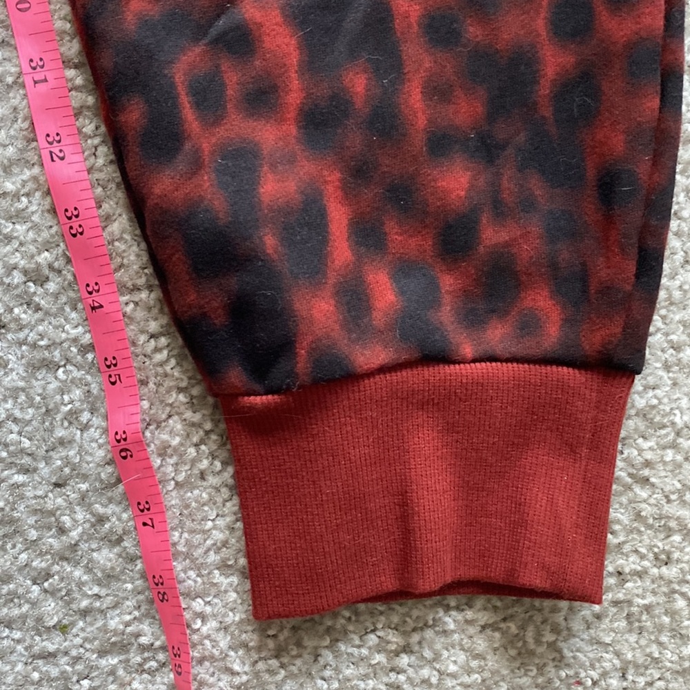 ZELLA Rust Madder Tortoise Print Joggers With Pockets - Picture 11 of 13